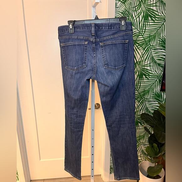 J Crew Women’s Matchstick Skinny Jeans Dark Wash Size 27 Short - Picture 3 of 10